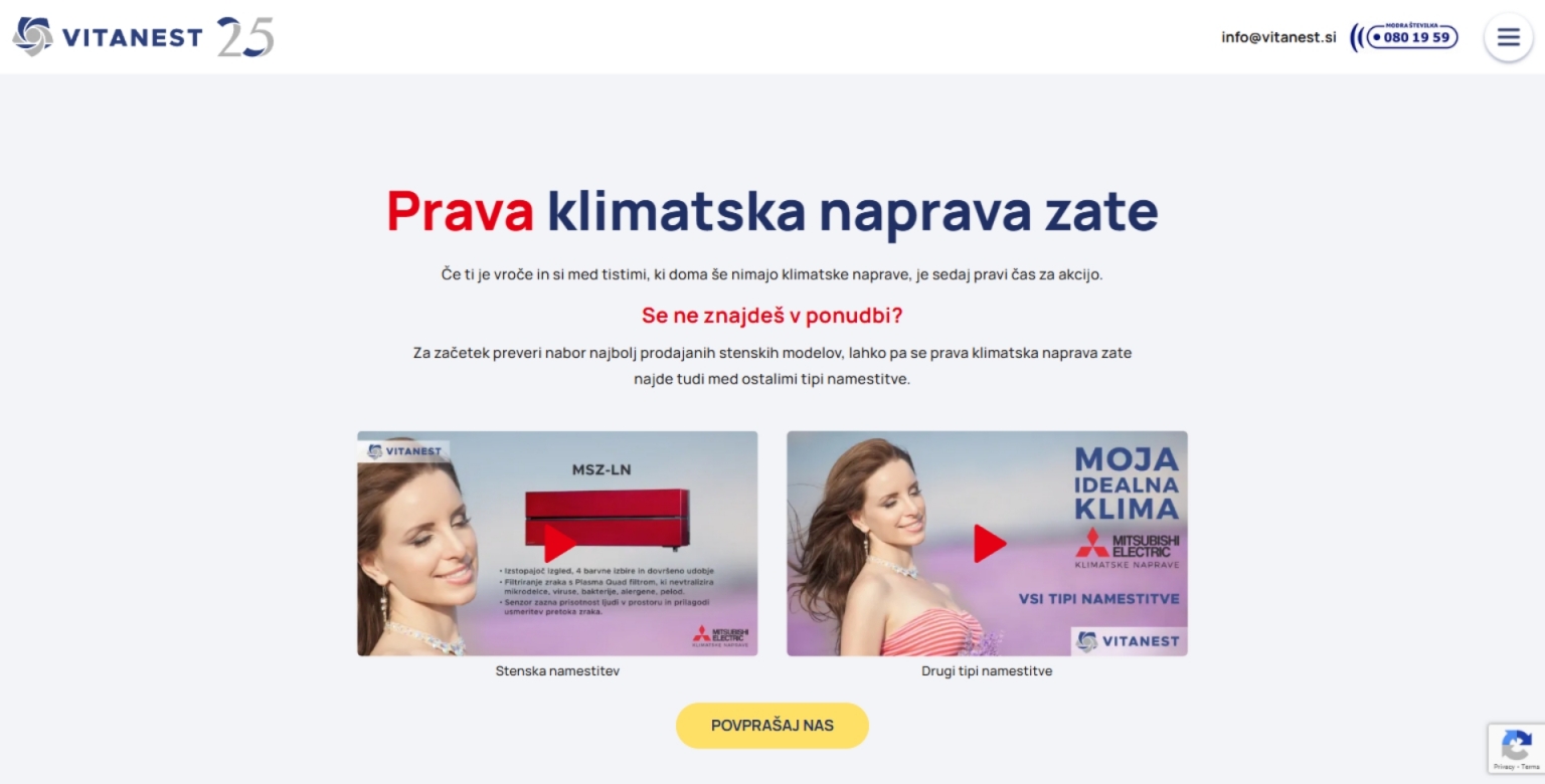 Vitanest - Prava klimatska naprava